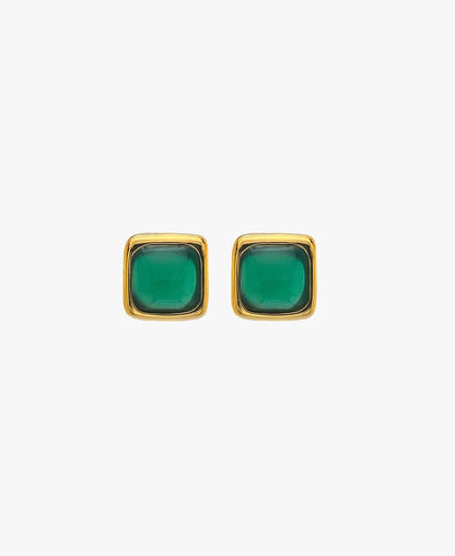 Be Square Stud Earrings